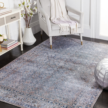 Safavieh Machine Washable Tucson Tsn134Y Green Blue/Beige Rug.