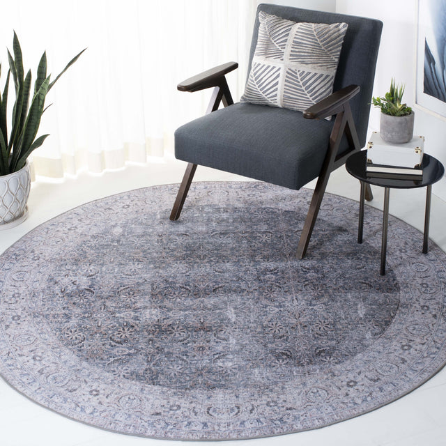 Safavieh Machine Washable Tucson Tsn134Y Green Blue/Beige Rug.