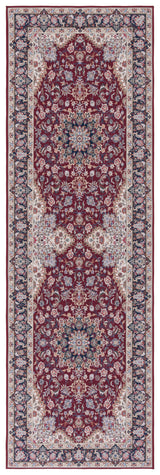 Safavieh Machine Washable Tucson Tsn135Q Red/Navy Rug.