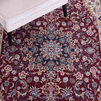 Safavieh Tucson Tsn135Q Red/Navy Area Rug