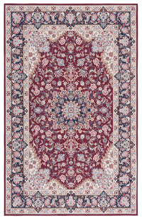 Safavieh Tucson Tsn135Q Red/Navy Area Rug