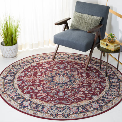 Safavieh Tucson Tsn135Q Red/Navy Area Rug