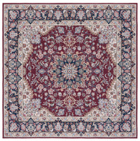 Safavieh Tucson Tsn135Q Red/Navy Area Rug