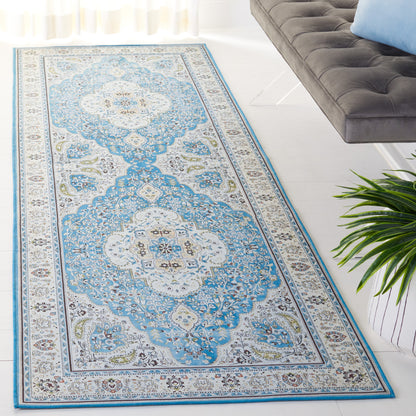 Safavieh Tucson Tsn136K Turquoise/Beige Area Rug