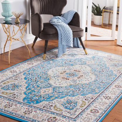 Safavieh Tucson Tsn136K Turquoise/Beige Area Rug