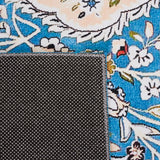 Safavieh Machine Washable Tucson Tsn136K Turquoise/Beige Rug.