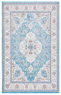 Safavieh Machine Washable Tucson Tsn136K Turquoise/Beige Rug.