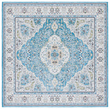 Safavieh Machine Washable Tucson Tsn136K Turquoise/Beige Rug.