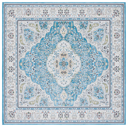 Safavieh Tucson Tsn136K Turquoise/Beige Area Rug