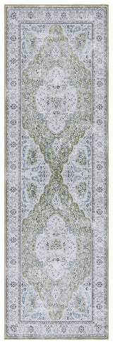 Safavieh Machine Washable Tucson Tsn136Y Green/Beige Rug.
