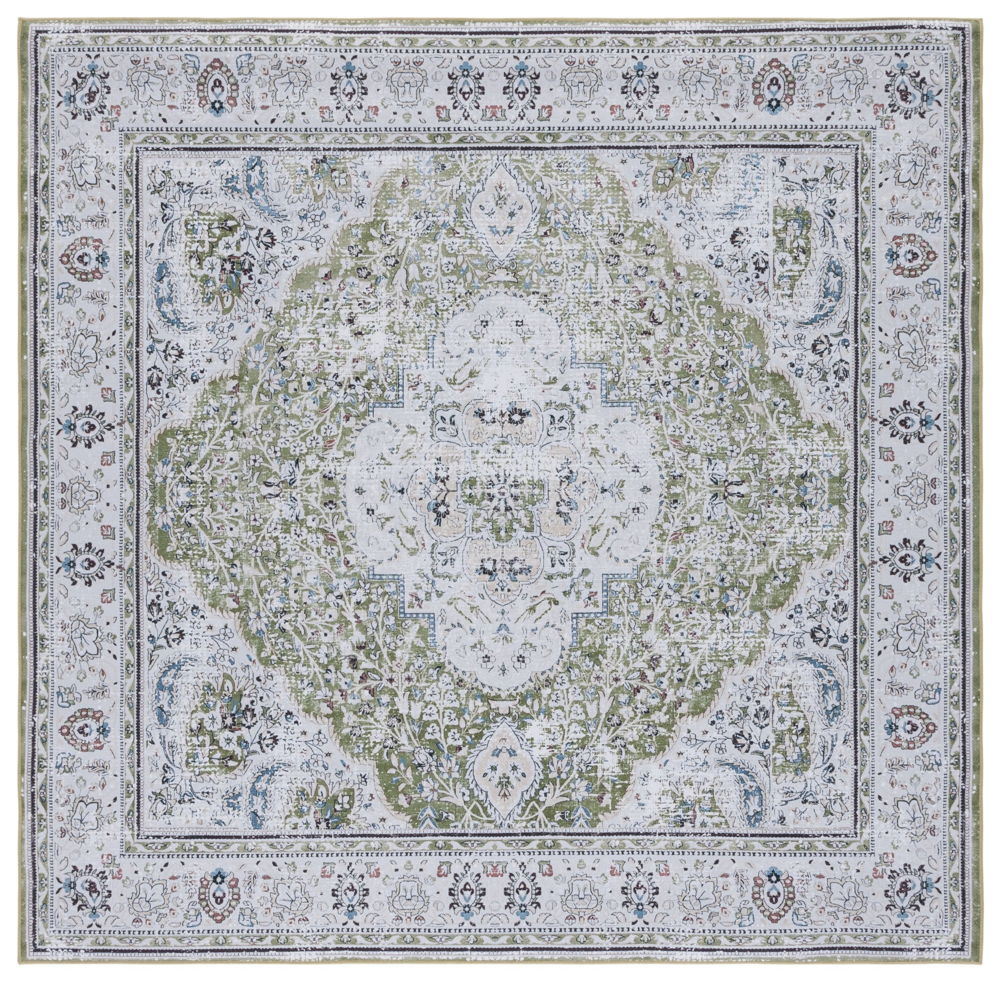 Safavieh Tucson Tsn136Y Green/Beige Area Rug