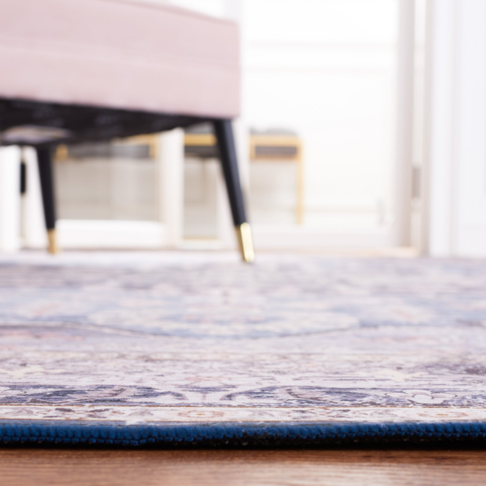 Safavieh Tucson Tsn137M Blue/Charcoal Area Rug