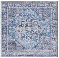 Safavieh Tucson Tsn137M Blue/Charcoal Area Rug