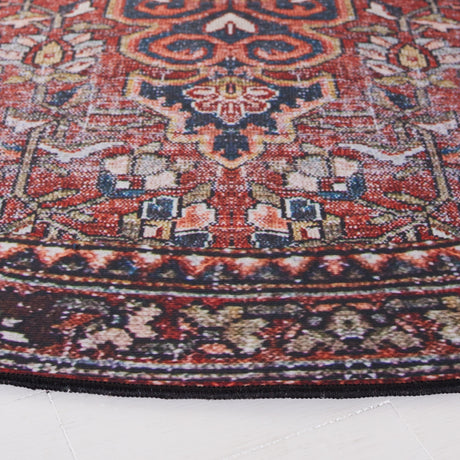 Safavieh Machine Washable Tucson Tsn138Q Red/Blue Rug.