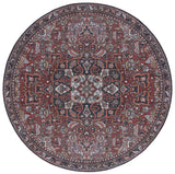 Safavieh Machine Washable Tucson Tsn138Q Red/Blue Rug.