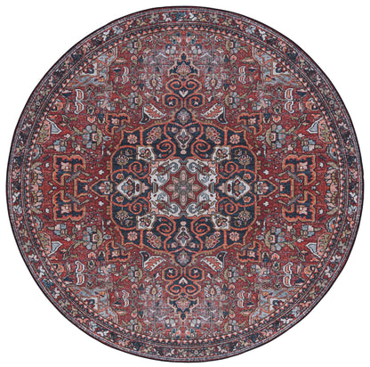 Safavieh Tucson Tsn138Q Red/Blue Area Rug