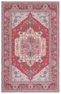 Safavieh Machine Washable Tucson Tsn139R Red/Pink Rug.