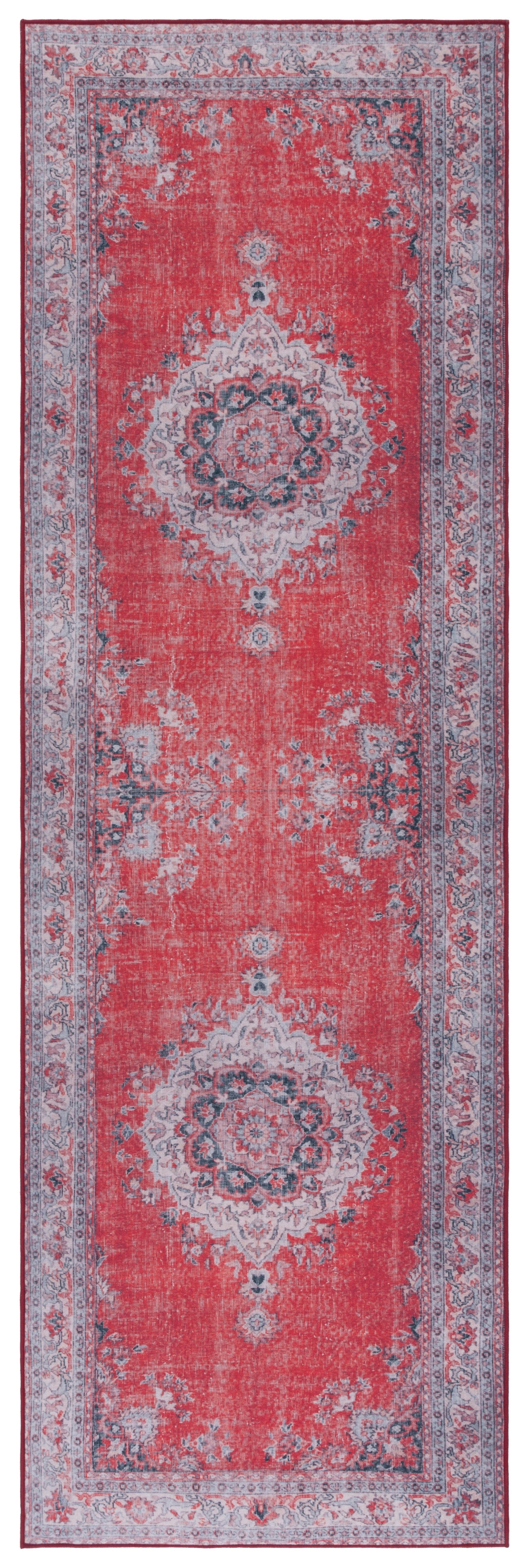 Safavieh Tucson Tsn140Q Red/Beige Area Rug