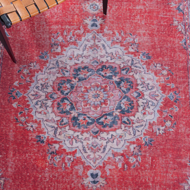 Safavieh Machine Washable Tucson Tsn140Q Red/Beige Rug.