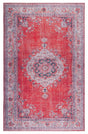 Safavieh Machine Washable Tucson Tsn140Q Red/Beige Rug.