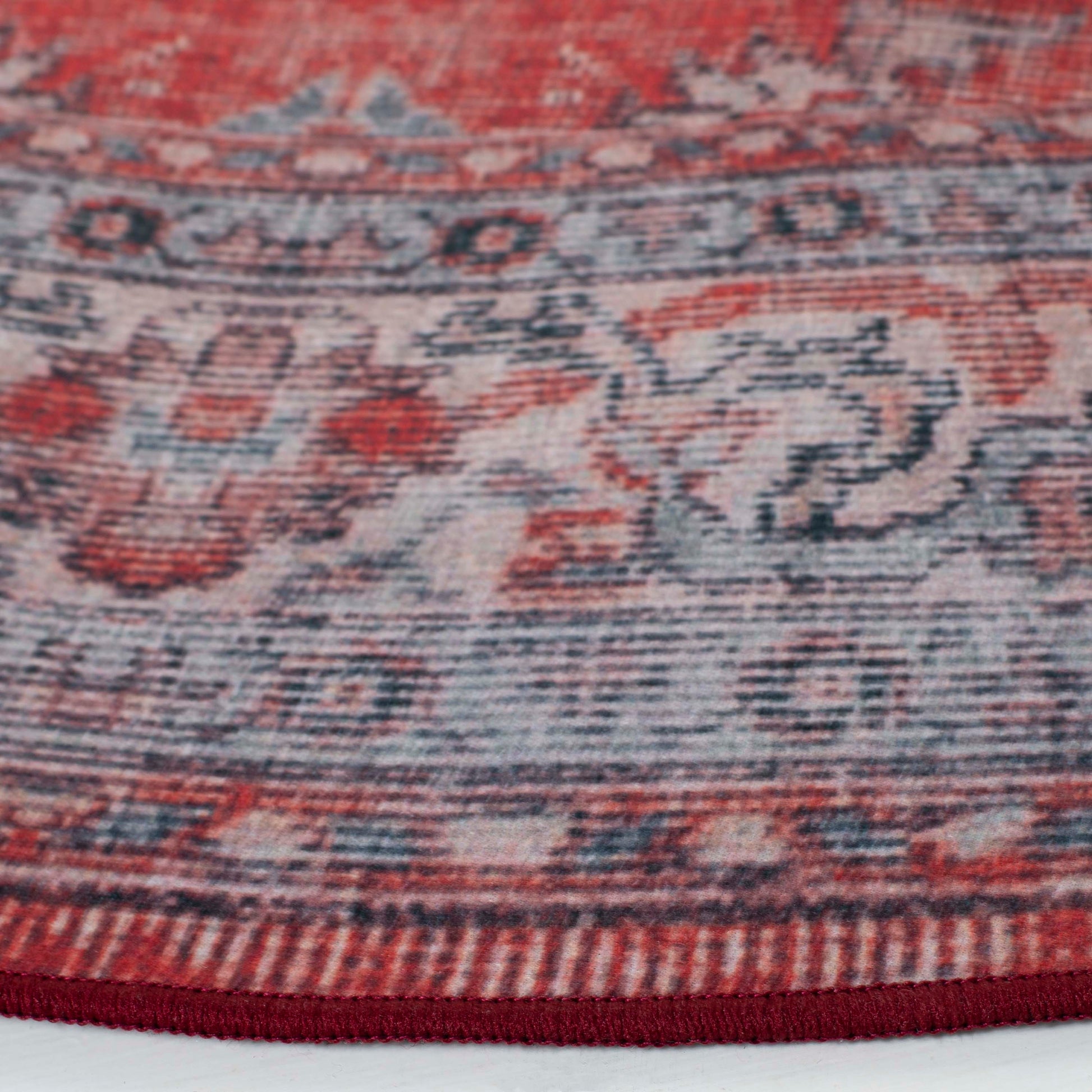 Safavieh Tucson Tsn140Q Red/Beige Area Rug