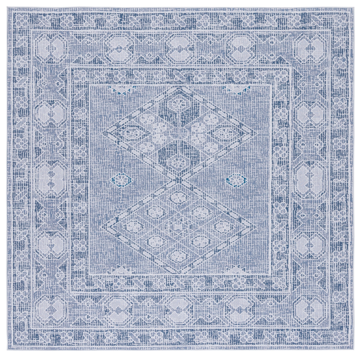 Safavieh Machine Washable Tucson Tsn141F Grey/Ivory Rug.