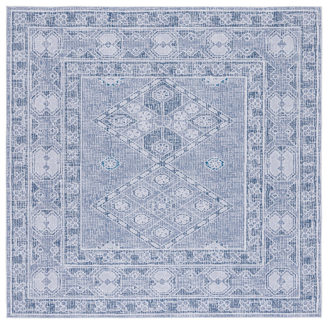 Safavieh Machine Washable Tucson Tsn141F Grey/Ivory Rug.