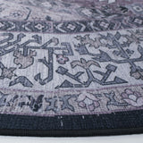 Safavieh Machine Washable Tucson Tsn142Z Black/Beige Rug.