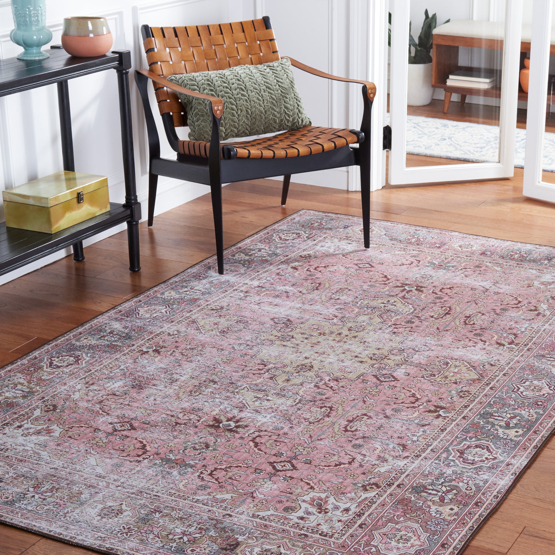 Safavieh Tucson Tsn144U Pink/Beige Area Rug