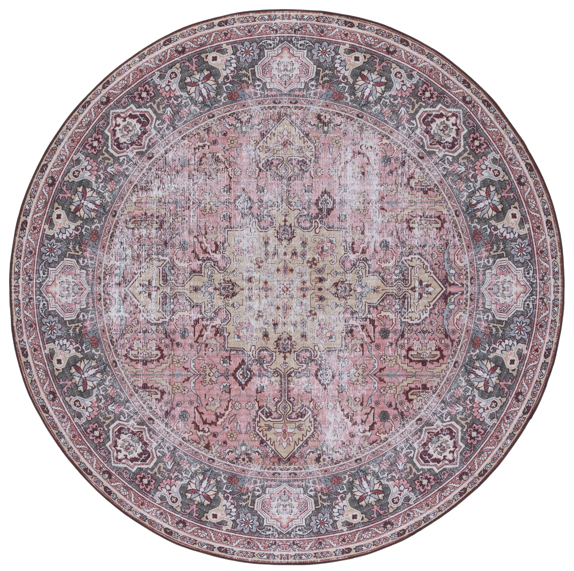 Safavieh Tucson Tsn144U Pink/Beige Area Rug