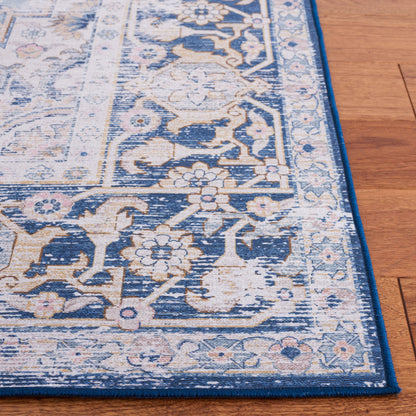 Safavieh Tucson Tsn147M Light Blue/Navy Area Rug