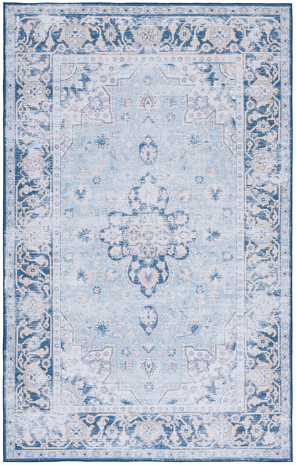 Safavieh Tucson Tsn147M Light Blue/Navy Area Rug