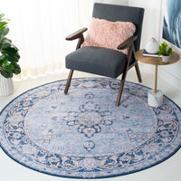 Safavieh Tucson Tsn147M Light Blue/Navy Area Rug