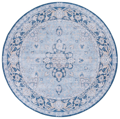 Safavieh Tucson Tsn147M Light Blue/Navy Area Rug