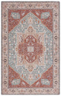 Safavieh Machine Washable Tucson Tsn150J Aqua/Rust Rug.