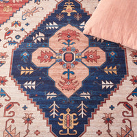 Safavieh Tucson Tsn153P Rust/Blue Area Rug