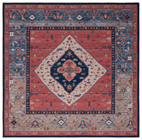 Safavieh Tucson Tsn153P Rust/Blue Area Rug