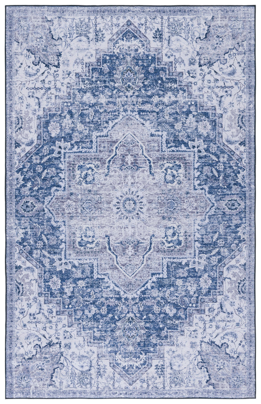 Safavieh Tucson Tsn154N Navy/Grey Area Rug