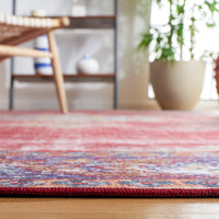 Safavieh Tucson Tsn161Q Red/Navy Area Rug