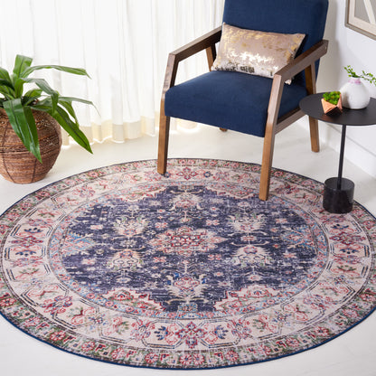 Safavieh Tucson Tsn162N Navy/Beige Area Rug