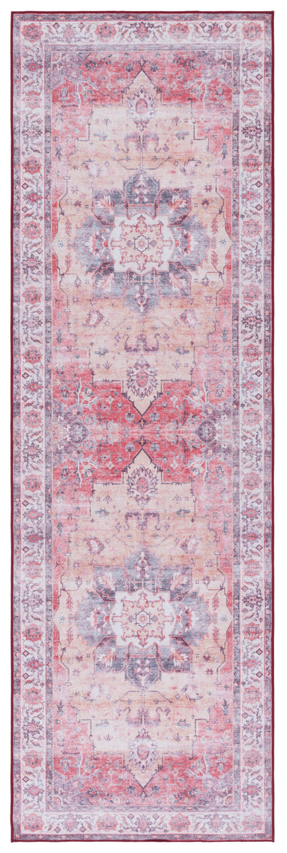 Safavieh Tucson Tsn163P Rust/Beige Area Rug