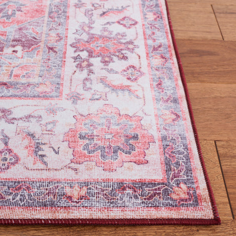 Safavieh Machine Washable Tucson Tsn163P Rust/Beige Rug.