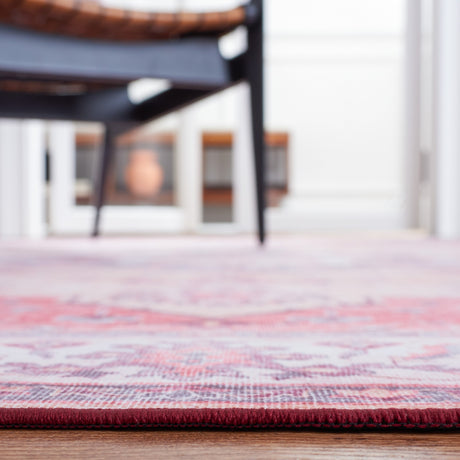 Safavieh Machine Washable Tucson Tsn163P Rust/Beige Rug.