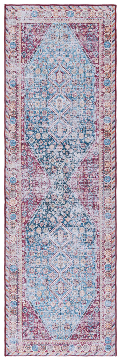 Safavieh Tucson Tsn164M Blue/Red Area Rug