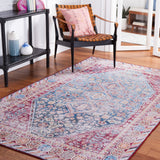 Safavieh Machine Washable Tucson Tsn164M Blue/Red Rug.