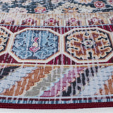 Safavieh Machine Washable Tucson Tsn164M Blue/Red Rug.