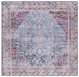 Safavieh Machine Washable Tucson Tsn164M Blue/Red Rug.
