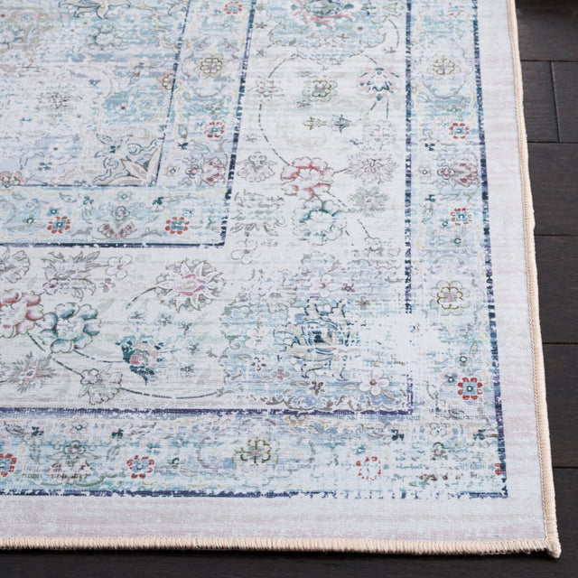Safavieh Machine Washable Tucson Tsn165B Beige/Green Rug.