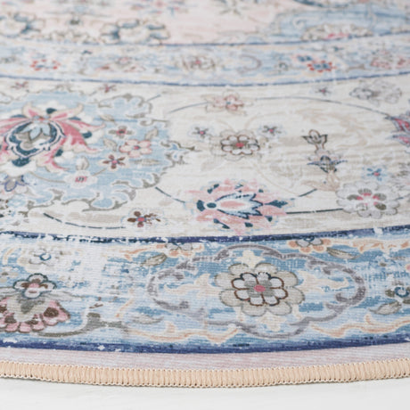 Safavieh Machine Washable Tucson Tsn165B Beige/Green Rug.