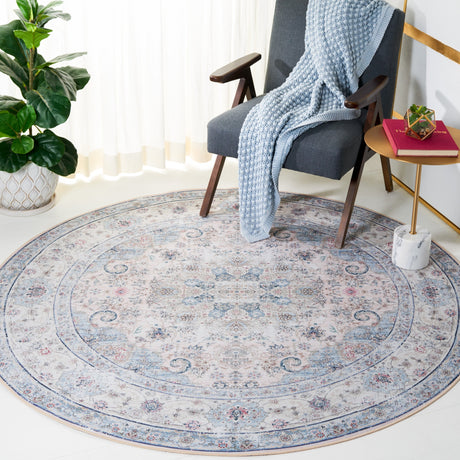 Safavieh Machine Washable Tucson Tsn165B Beige/Green Rug.